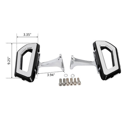 Driver & Passenger Floorboards for Harley Street Glide (1993-2025)