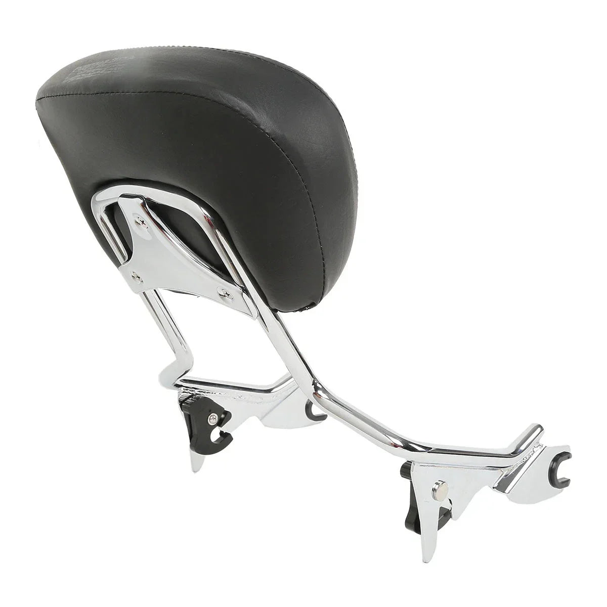 Chrome Sissy Bar Rack Backrest Docking Kit for Harley Touring (2009-2013)