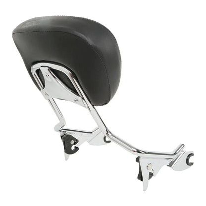 Chrome Sissy Bar Rack Backrest Docking Kit for Harley Touring (2009-2013)