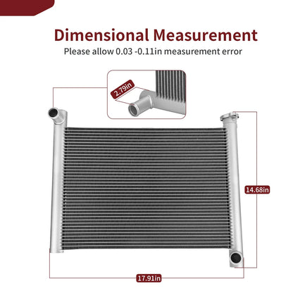 Aluminum Radiator for 1 x Polaris Sportsman (2009–2012)