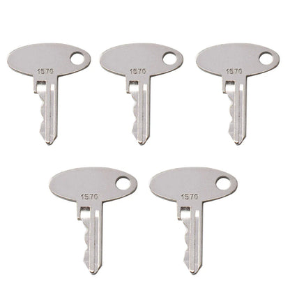 5 x Ignition Keys for Ford Tractor (1570)