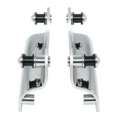 Chrome 4 Point Docking Kit w Covers for Harley Street Glide (2009 - 2013)