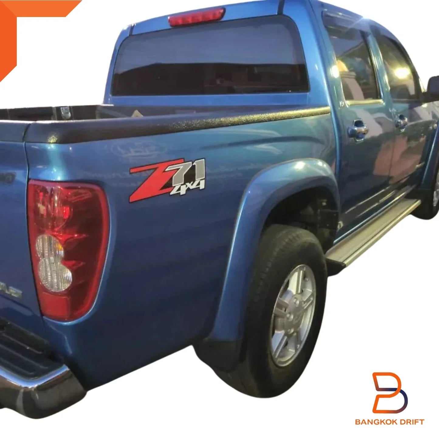 Z71 4x4 Side Fender Body Rear Sticker Decals for Holden Colorado (04-11)