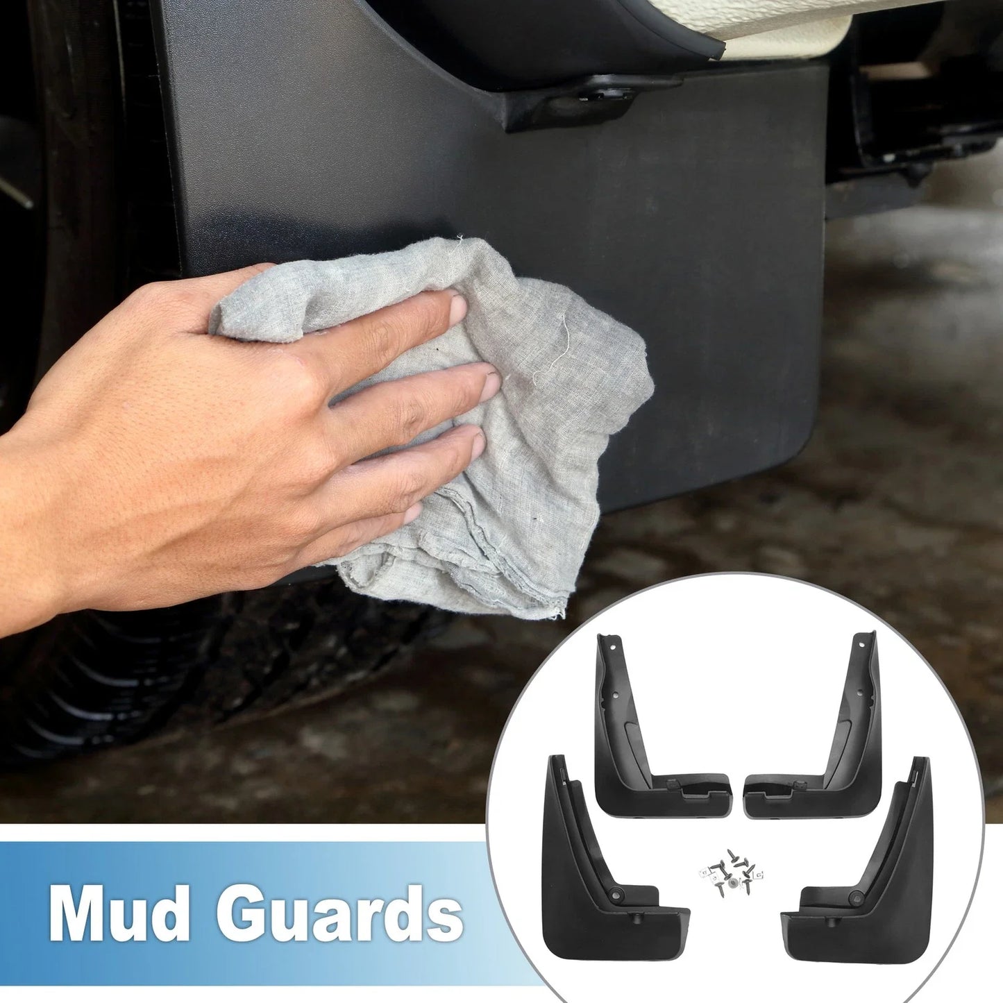 Mud Flap Splash Guard for BMW 318is 318i 318ti 320i 323Ci 323i 330xi