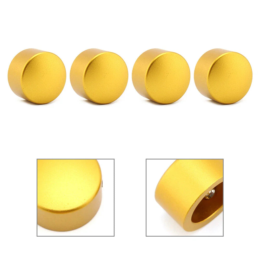 4 Pcs Billet Head Bolt Cover Caps for T120 Thruxton Scrambler Street Cup