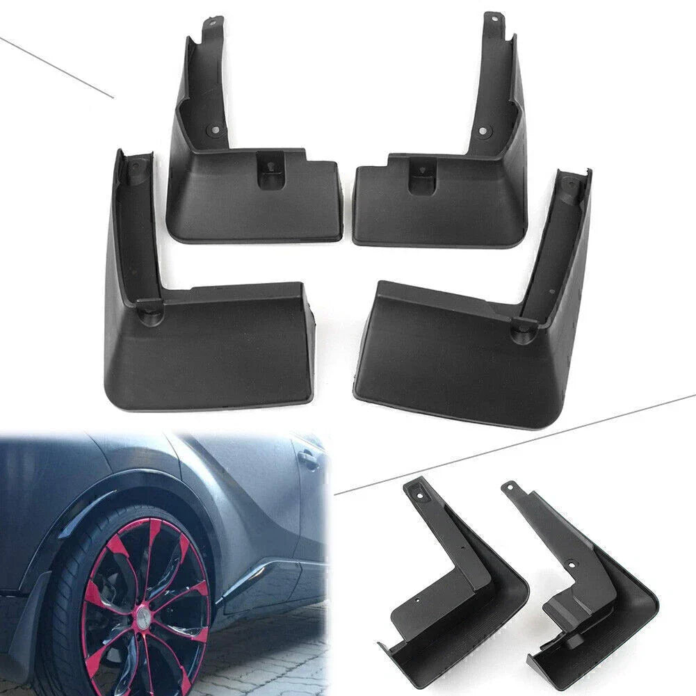 Mud Flaps Splash Guards for Toyota C-HR (2016-2018) Front & Rear