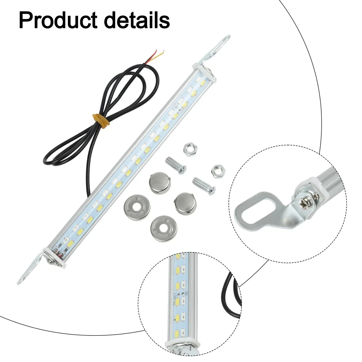 License Plate Light Bar Reverse Brake Lights for Vehicles