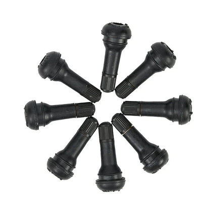Snap-In Rubber Valve Tool Set 10 Pack for Tubeless Tyres