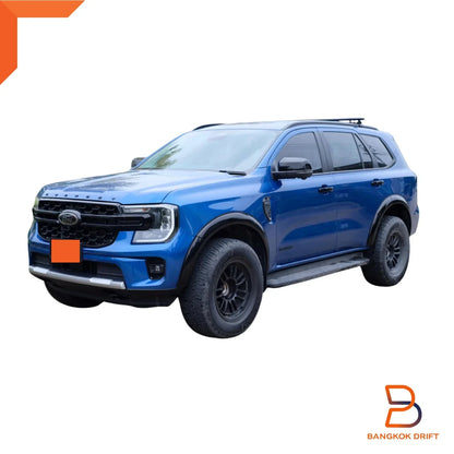 Black Slim Fender Flare Arch for Ford Everest UB U704 (2022-2024)