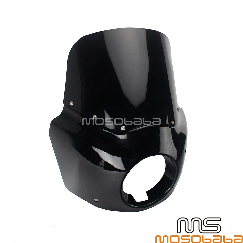 5.75'' Headlight Fairing & 11'' Windshield for Harley Dyna Wide Glide (06-17)