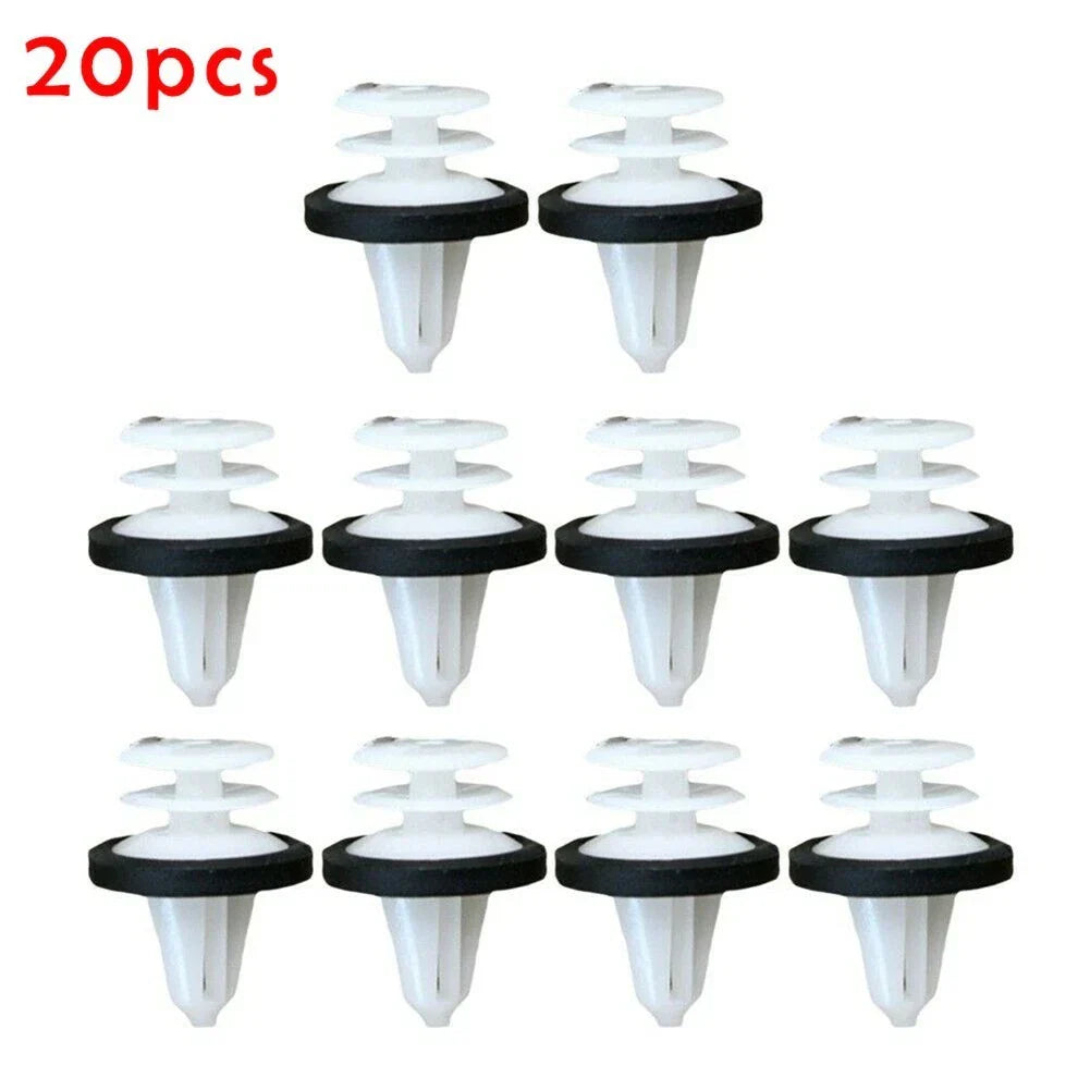 20pc Door Trim Panel Clip Plastic Clamp W/ Sealer for Ford
