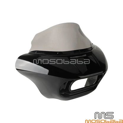 ABS Club Style Front Headlight Fairing Windshield for Softail Fat Bob (2018-2023)