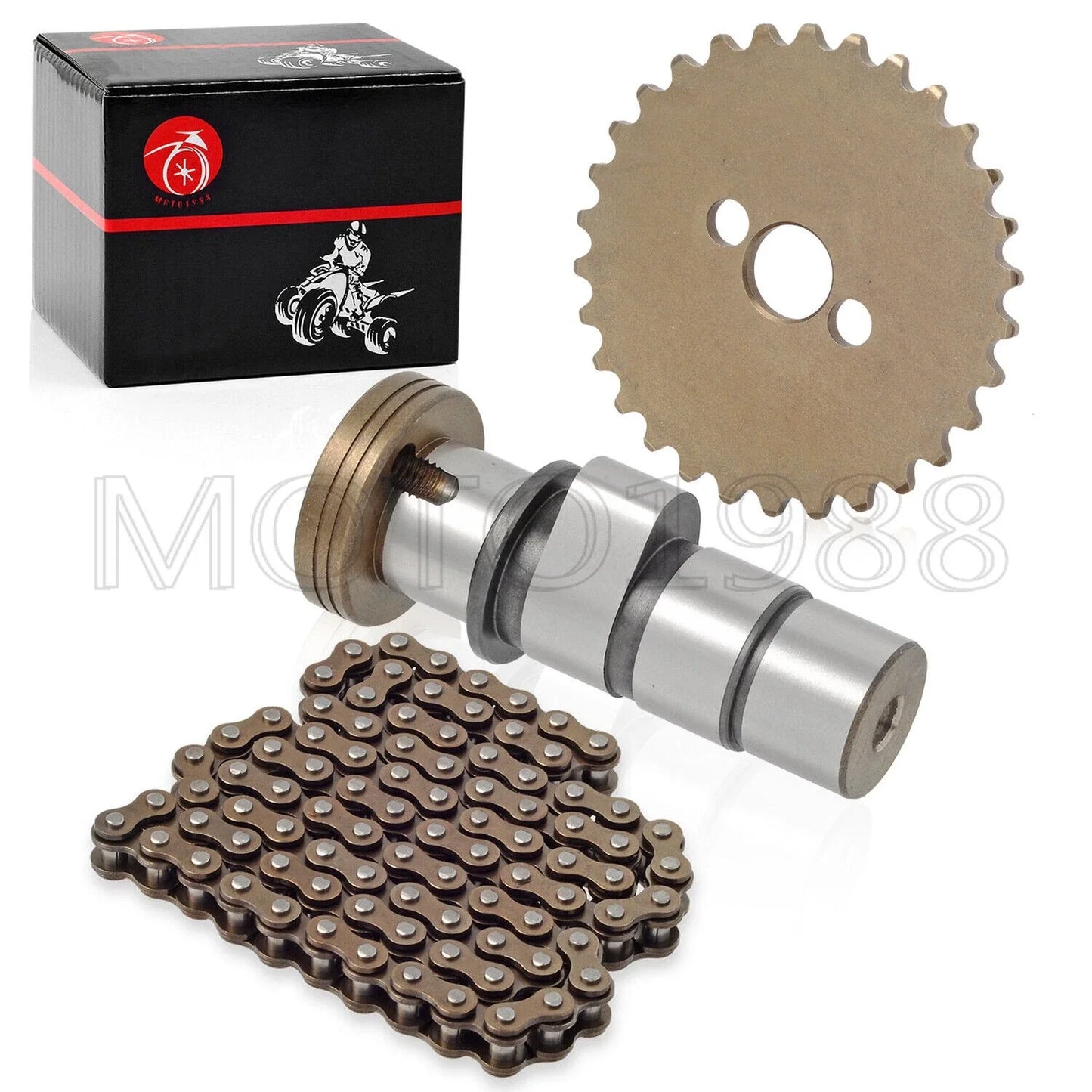 Camshaft & Timing Chain Sprocket for HONDA XR100 XR100R CRF100F (1981–2013)