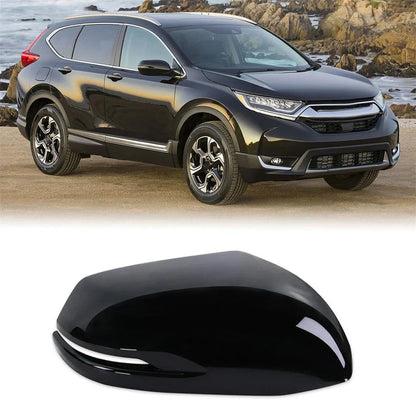 Glossy Black Right Side Mirror Cap for Honda CR-V, HR-V (2015-2020)