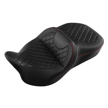 Seat Front Rear Driver Passenger Fit For Harley Electra Glide (2009-2023)
