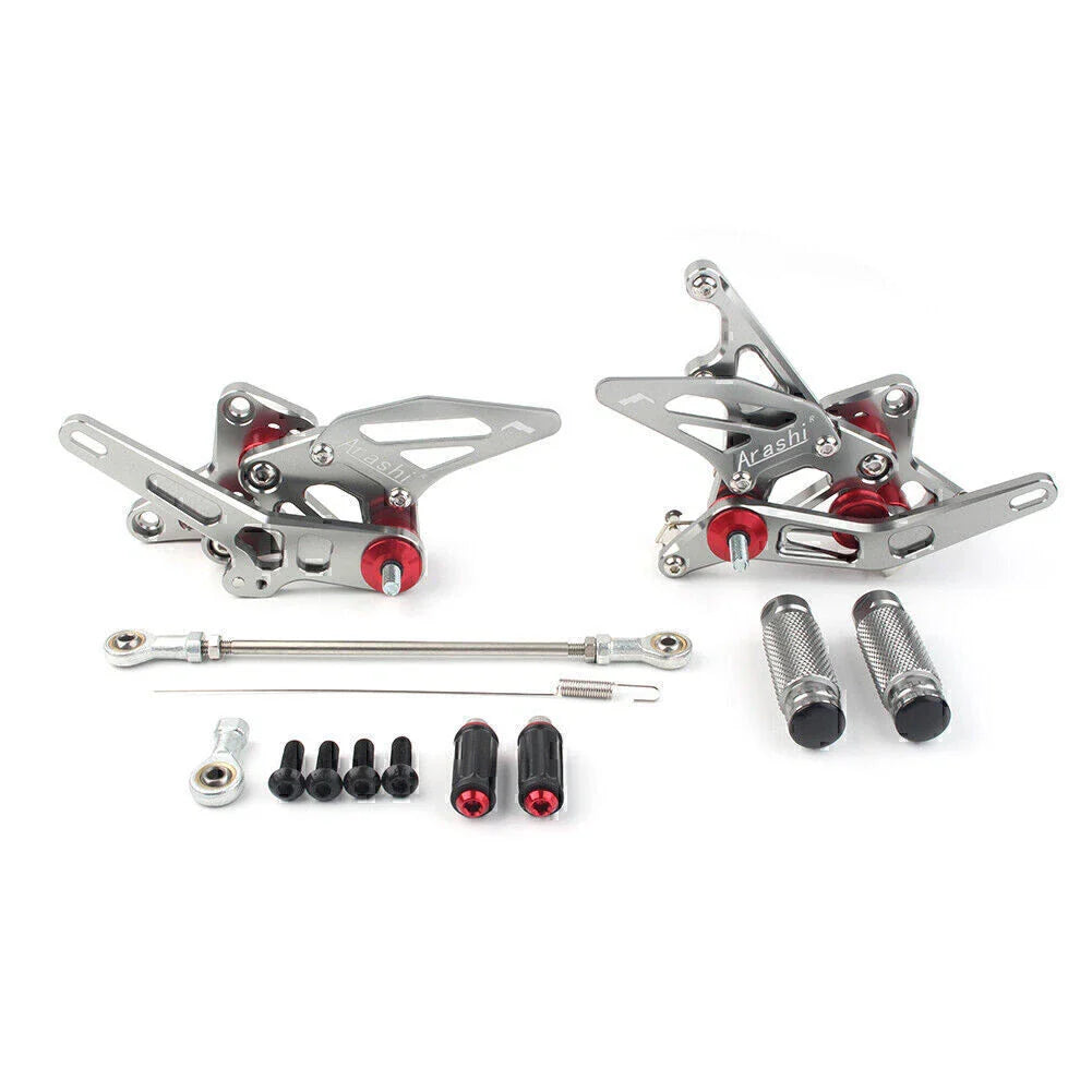 Rearsets Foot Pegs Kit for Suzuki GSXR 1300 Hayabusa (1999-2018)