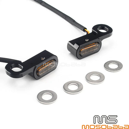 Mini LED Turn Signal Lamp Amber for Harley Softail (2017)
