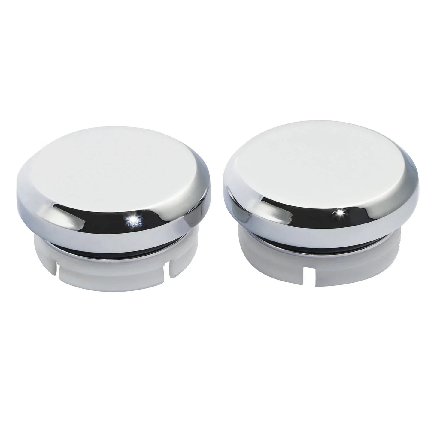 Chrome Swing Arm Pivot Covers for Harley Sportster S (2021-2024)