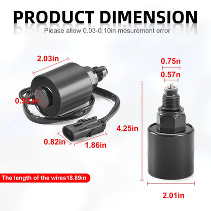 Differential Lock Solenoid for Polaris ATP 330 500 (2004–2005)