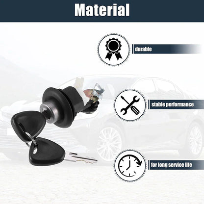 Ignition Switch Lock Cylinder w/ 2 Keys for Nissan Almera, Renault Sandero (2012-2020)