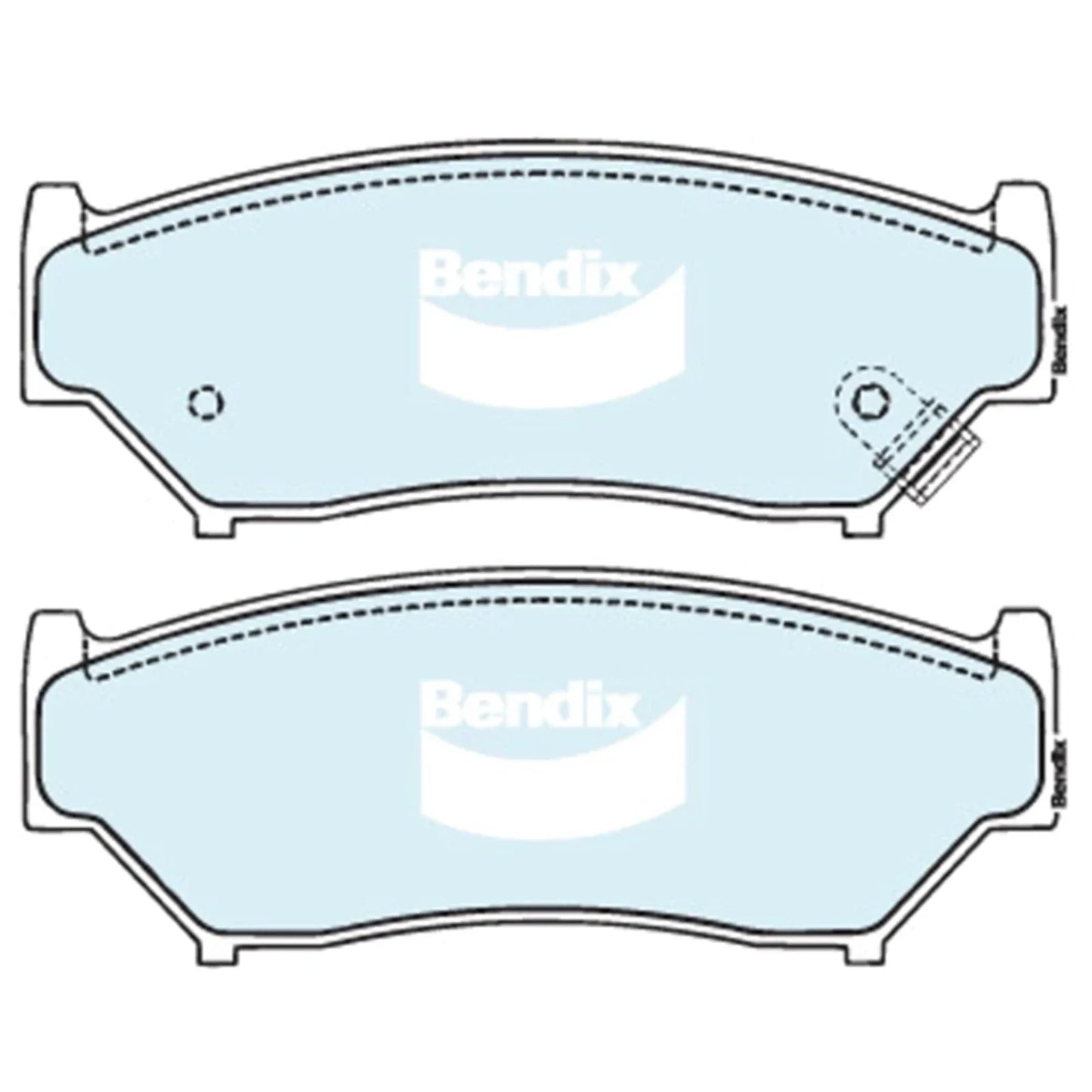 4WD Front Disc Brake Pads for Suzuki Vitara (1991 - 1998)