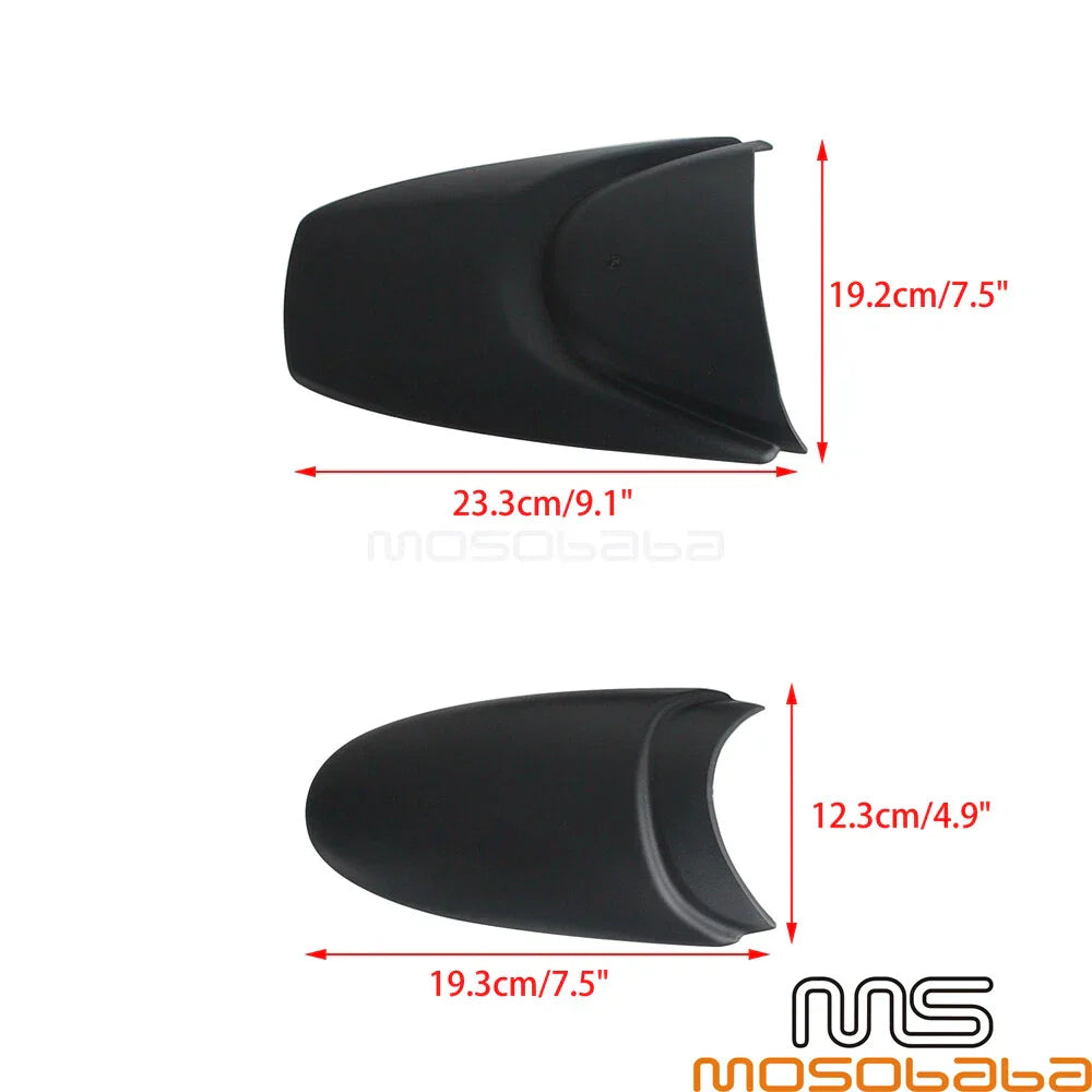 Black Mudguard Extension Fender for Ducati Multistrada V4 Pikes Peak (21)