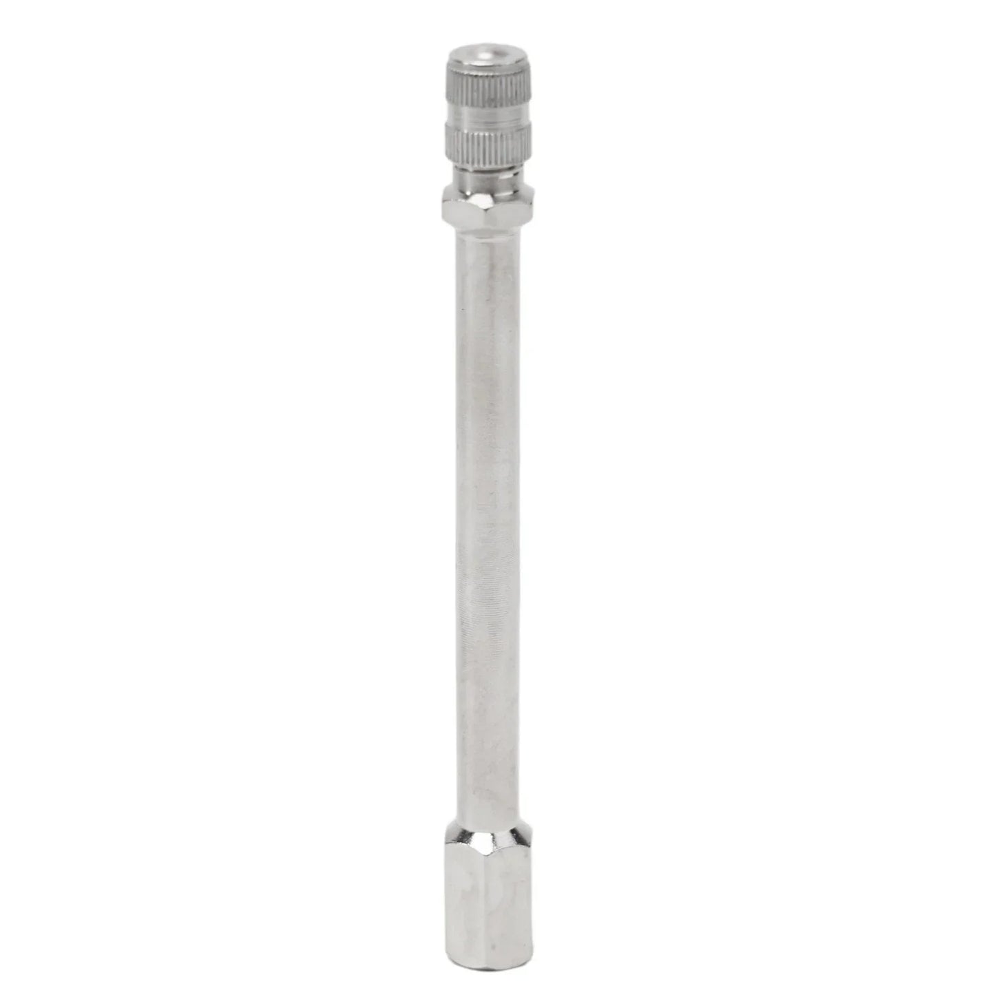 4x 100mm Metal Tire Wheel Valve Extension Cap Stem for Car Truck Van