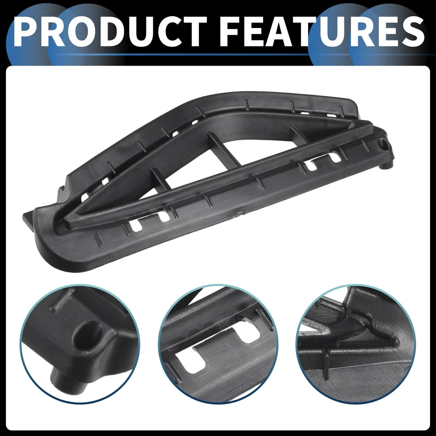 Left Front Bumper Retainer Bracket for Hyundai Santa Fe (2021-2023)
