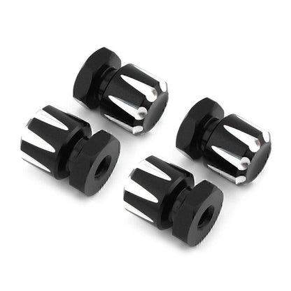 4 x Mounting Nuts Bolts for Harley Road King, Road Glide, Softail, Fat Boy