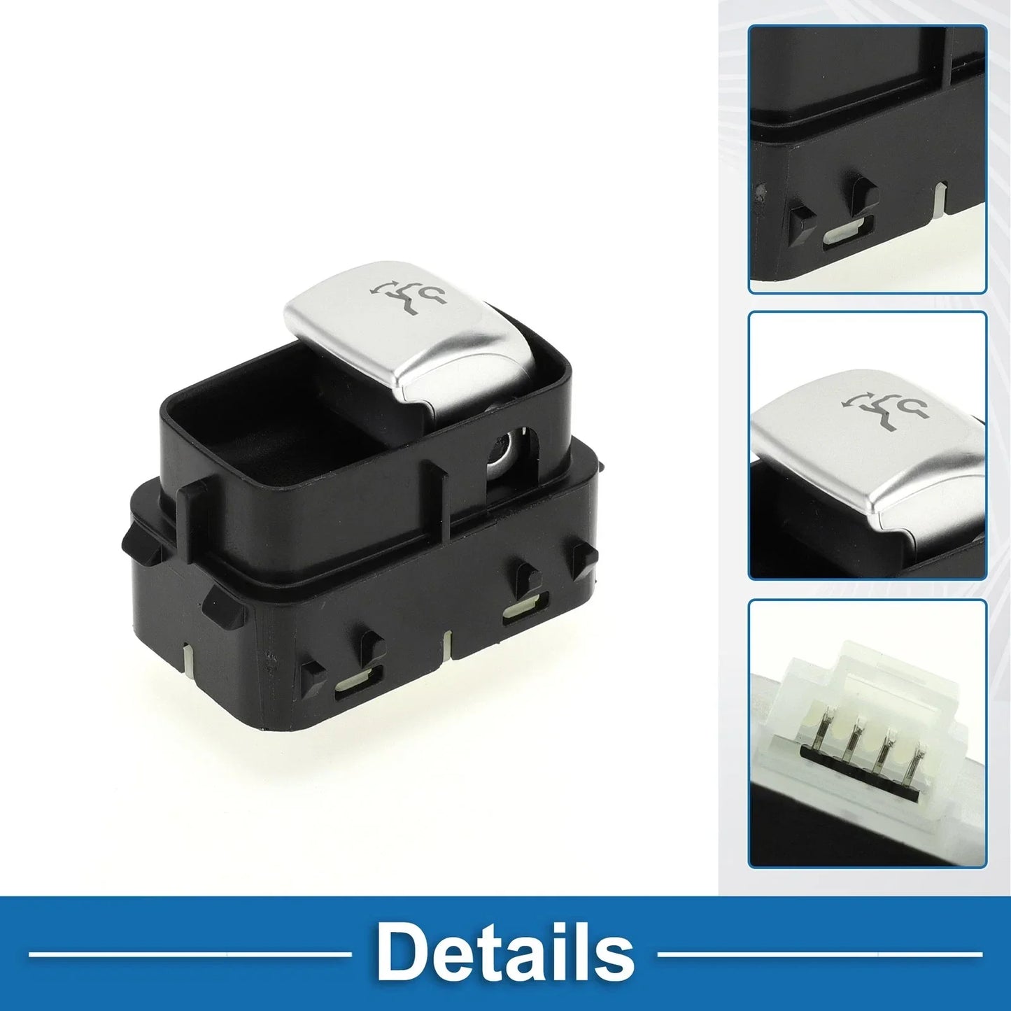Trunk Release Switch for Mercedes-Benz E300 2017-2019 Black