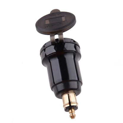 Dual USB Adapter Charger Socket for BMW - Voltage Meter (Fits Various Models)