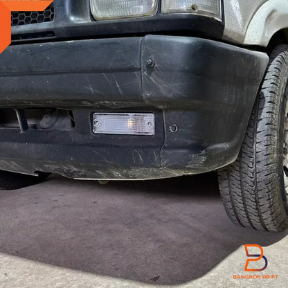 Clear Lens Corner Signal Lamp Bumper Light Set for Mazda B-Series (85-98)