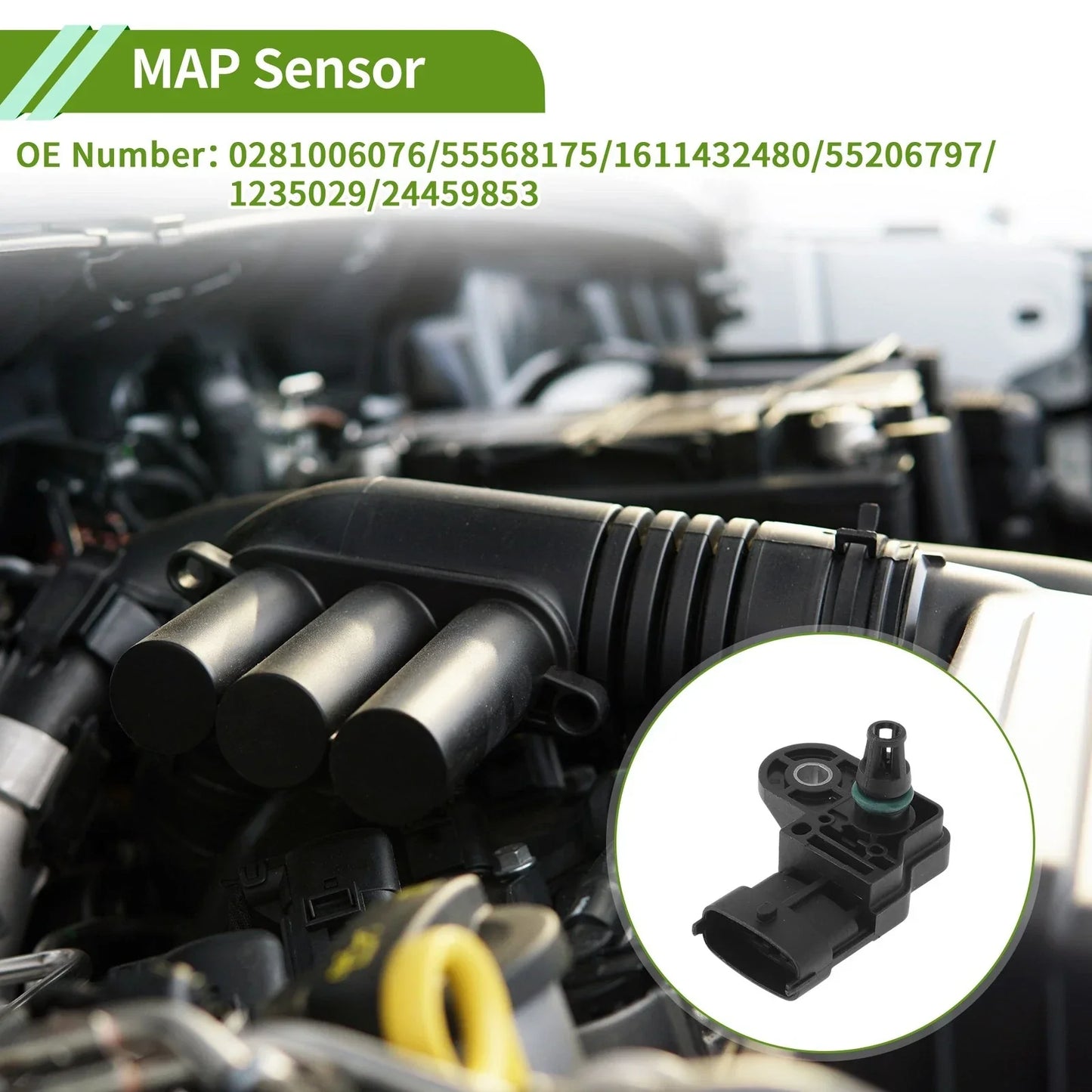 MAP Sensor for Porsche 911 Turbo (2001-2005)