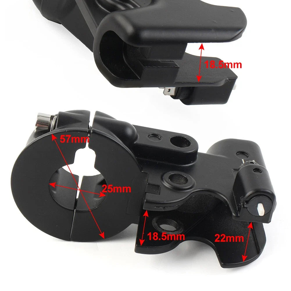 Clutch Lever Mount Bracket for Harley Dyna Street Bob Softail (2006-2023)
