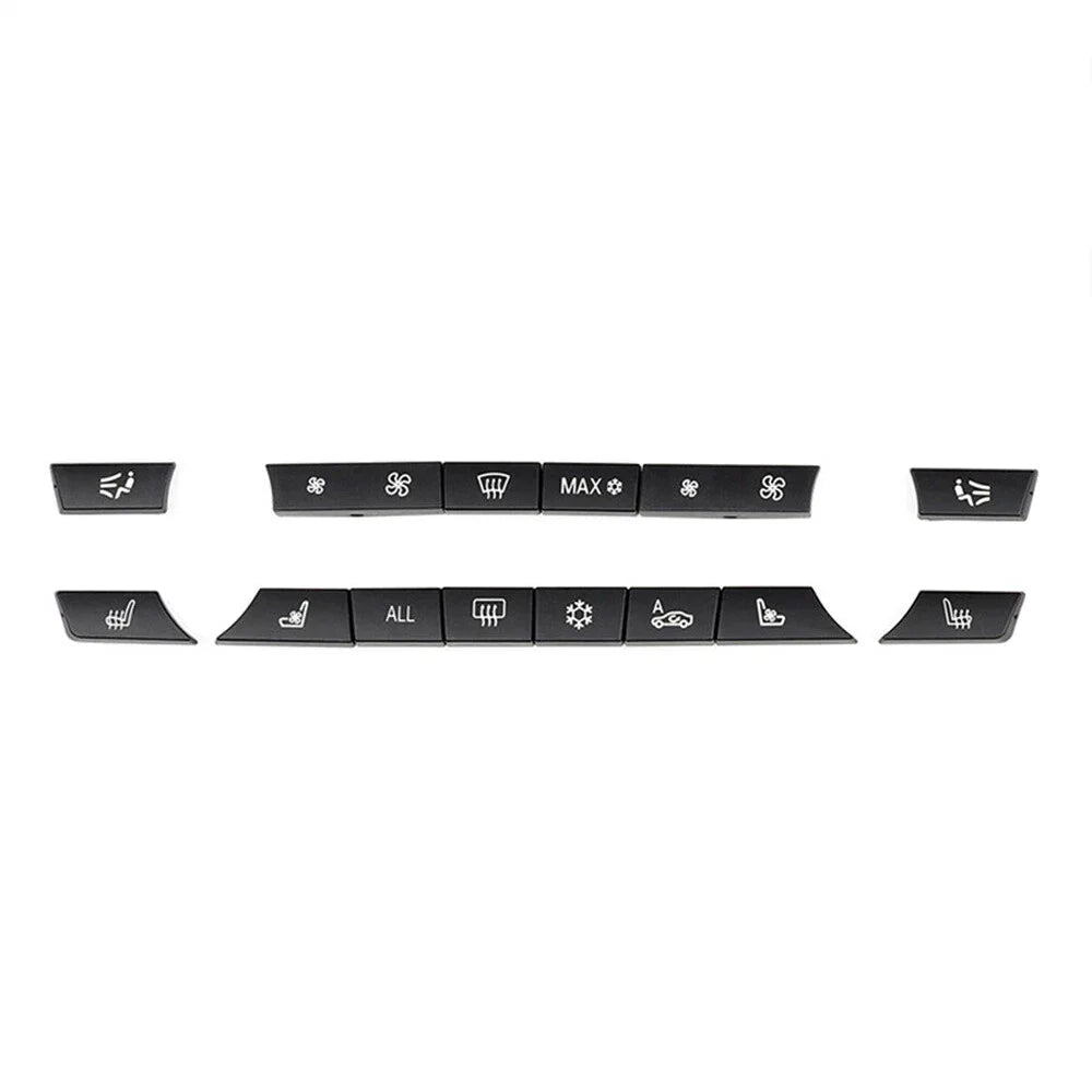 14Pcs Button Key Cap Repair Kit for BMW 5 6 7 F10 (2010-2017)