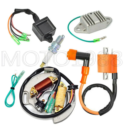 Ignition Coil, CDI Regulator & Stator for Yamaha Blaster YFS200 (1997–2001)