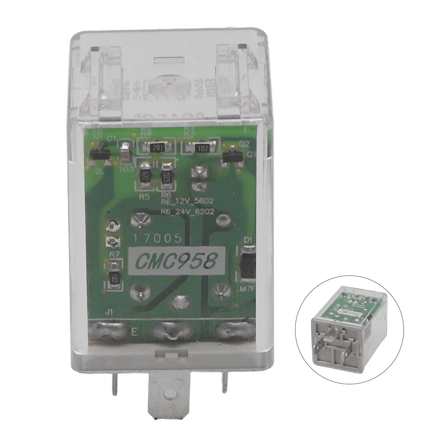 3-Pin Car LED Light Flasher Relay for Turn Signal Control