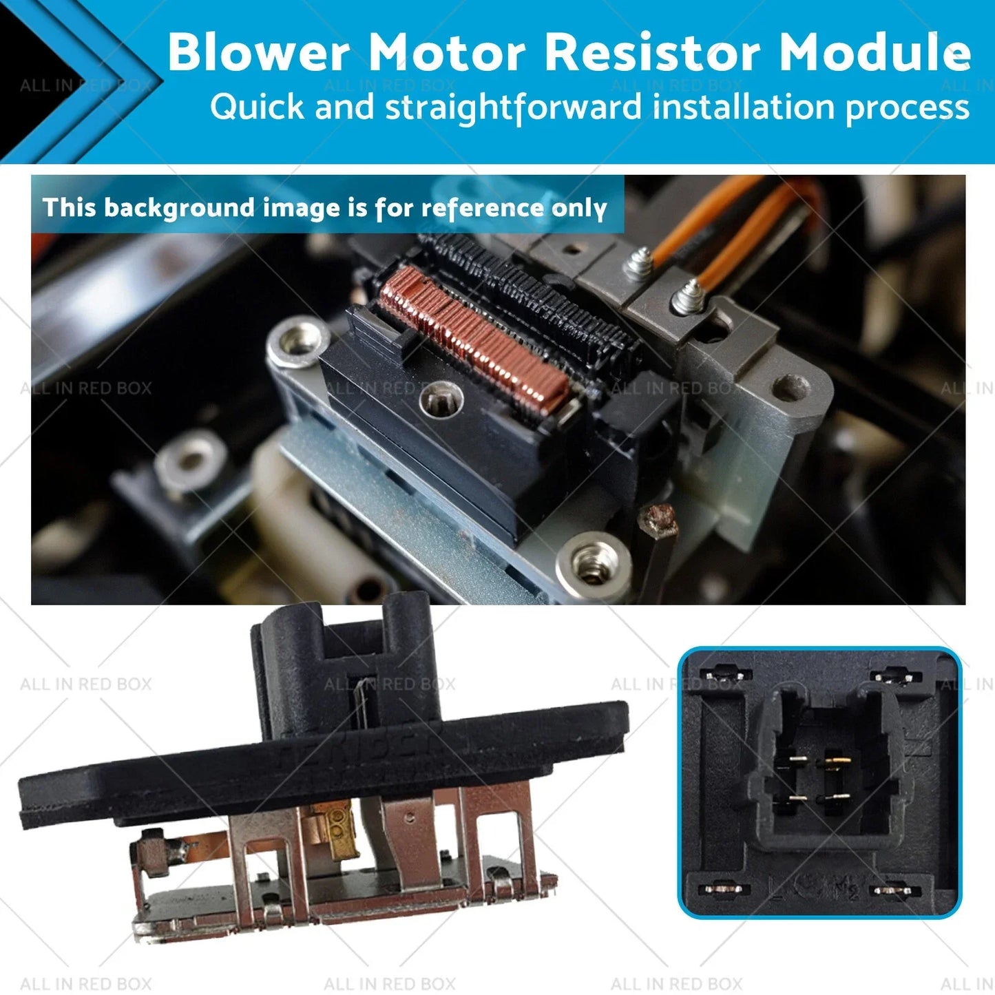 Blower Motor Resistor for Mitsubishi Eclipse, Galant, Pajero (2000-2005)