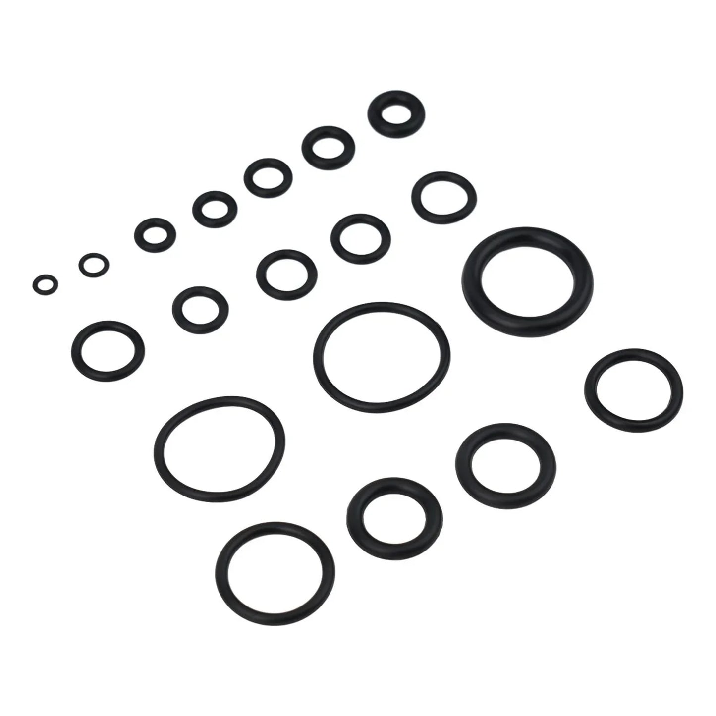 O Ring Washer Seal 225 Piece for Black Car Air Gas