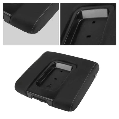Black Console Armrest Lid for 14-17 Chevy Silverado Sierra (2014-2017)