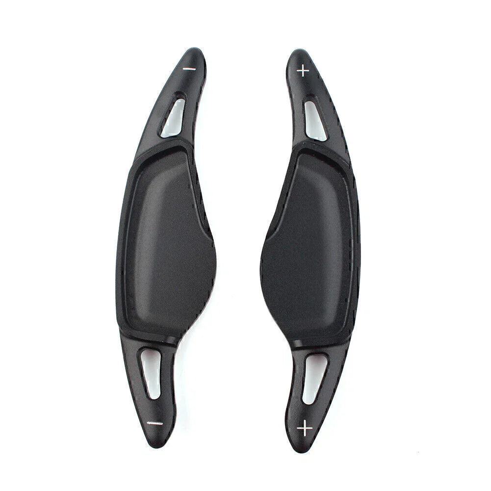 Black Steering Wheel Paddle Shifter Extensions for BMW 5 7 Series X3 X4 X5