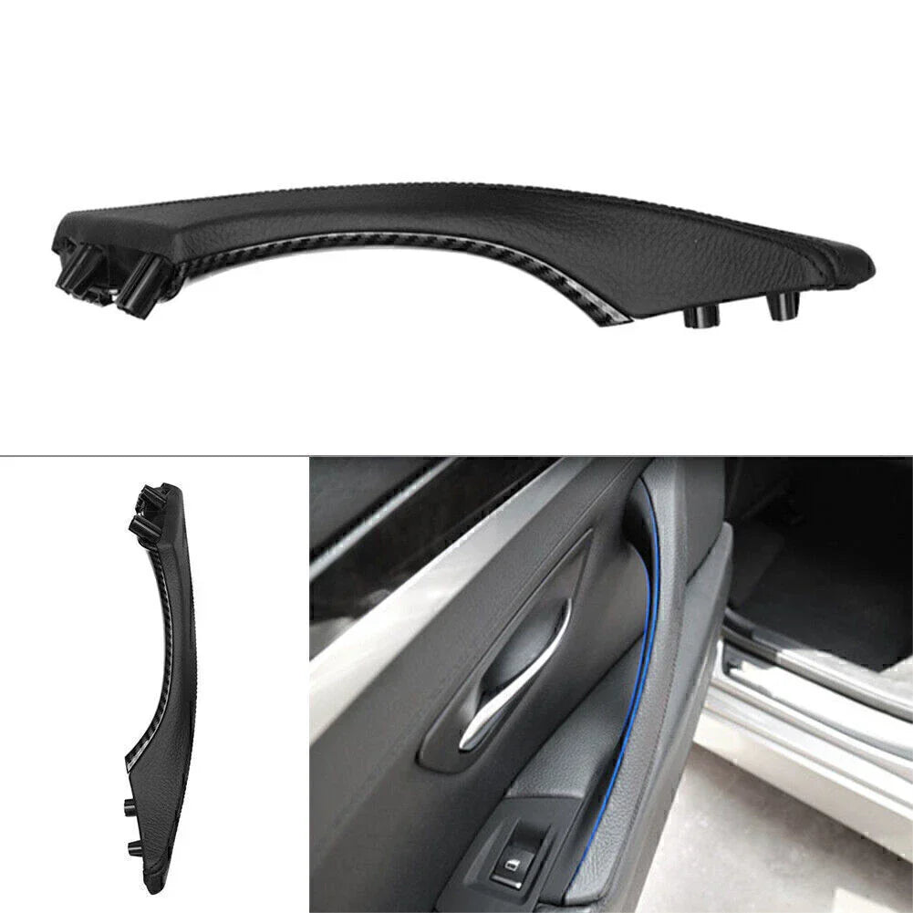 Right Side Leather Door Pull Handle Trim for BMW 5 Series (2010-2017)