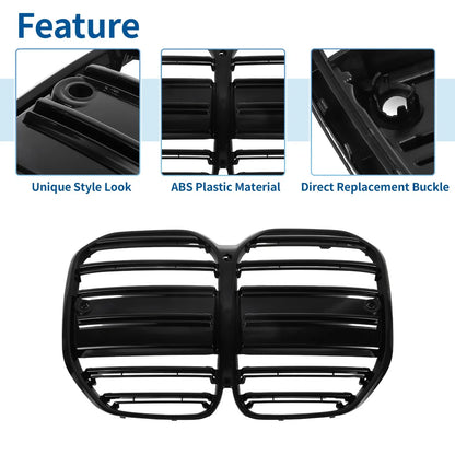 Front Upper Bumper Grille for BMW 4 Series G22 (2021-2023)