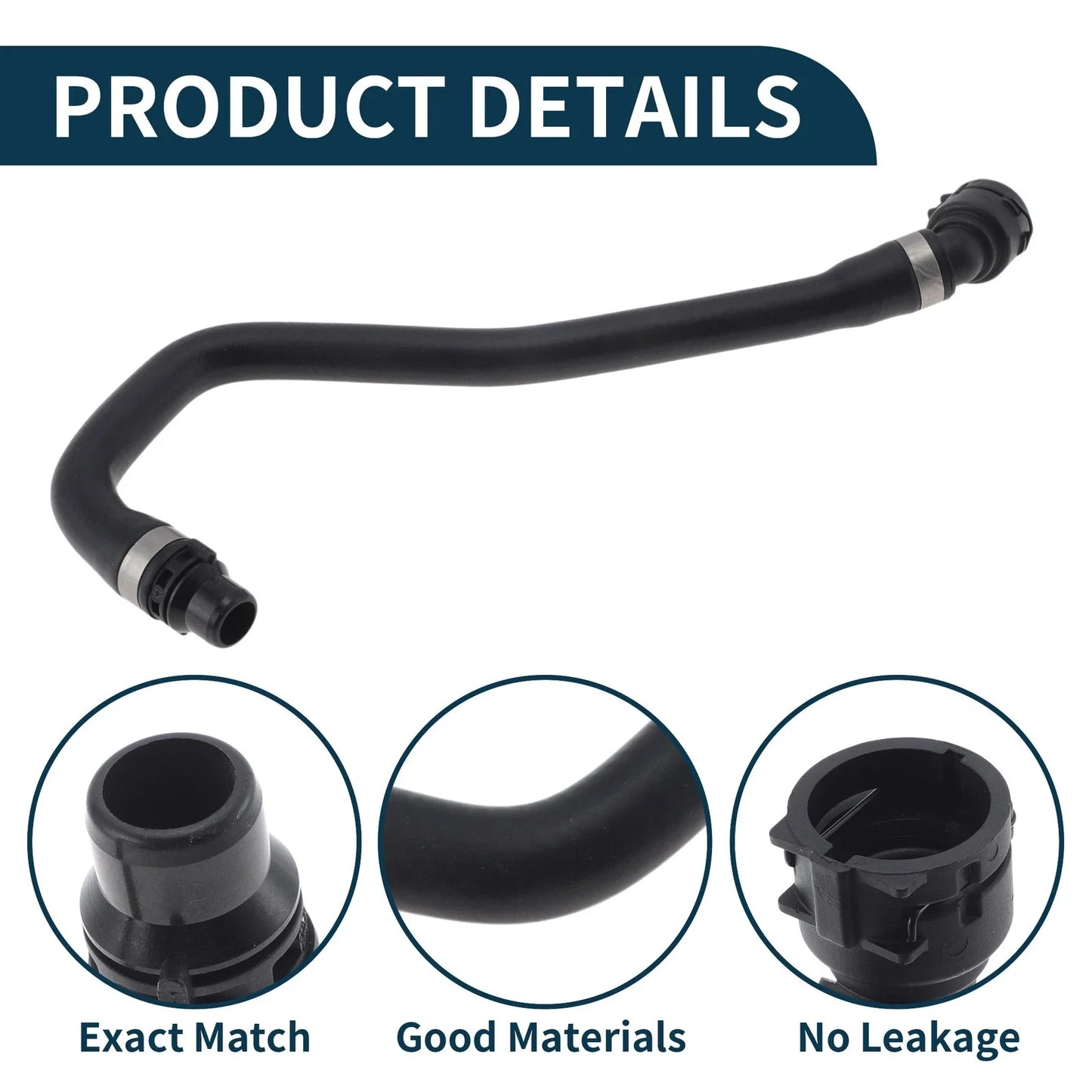 Radiator Hose for BMW 530i G30 2.0L Coolant Pipe (2017-2020)