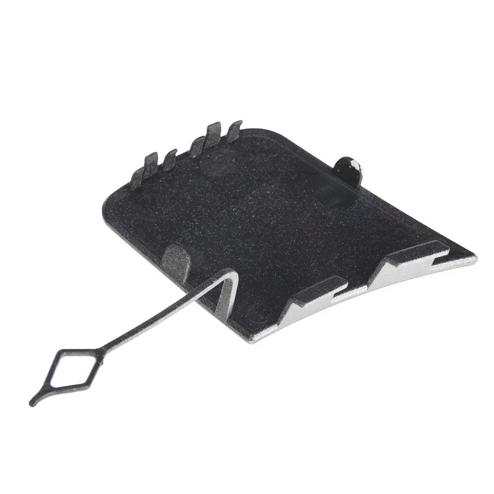 Front Bumper Tow Hook Cover for BMW (2012-2019) - White ABS Plastic