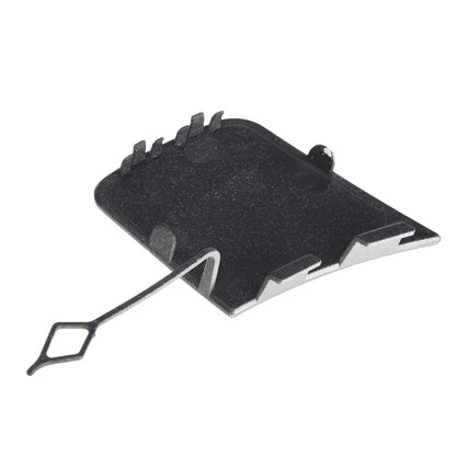 Front Bumper Tow Hook Cover for BMW (2012-2019) - White ABS Plastic