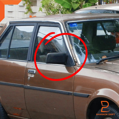 Manual Adjust Side View Mirrors for Toyota Corolla DX KE70 AE80 E82 (79-87)