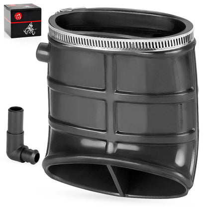 Air Box Cap DUCT & Elbow PIPE for Yamaha Raptor 660R YFM660R (2001–2005)