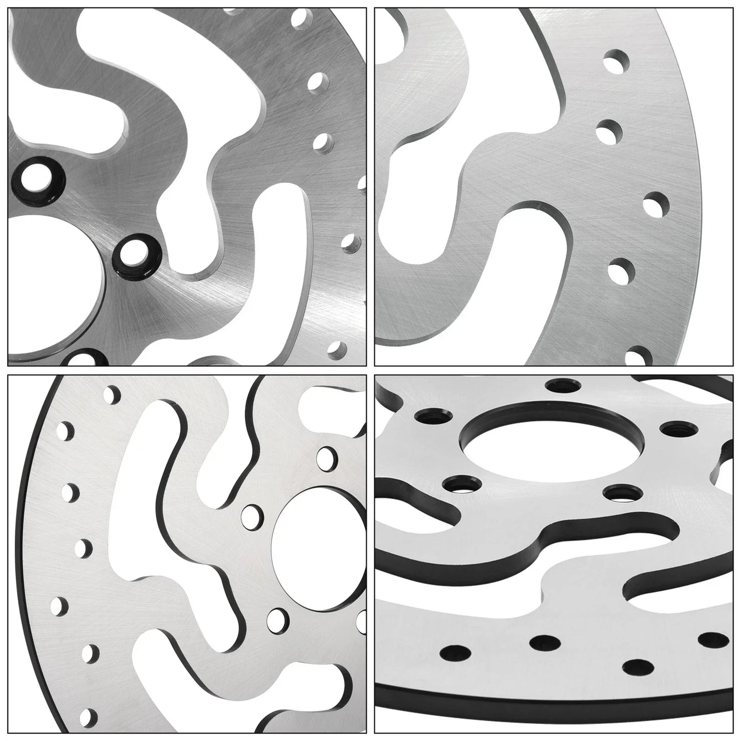 Rear Brake Disc Rotors & Bolts for Harley Touring Electra Road Glide