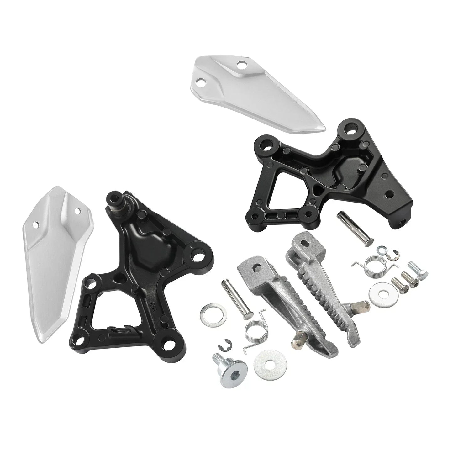 Driver & Passenger Footrests Bracket for Kawasaki Ninja ZX4R ZX4RR (2023-2025)